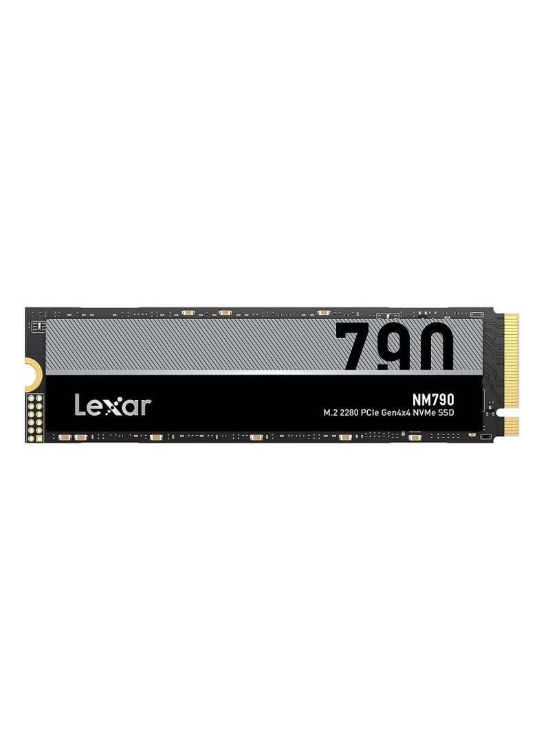 Lexar NM790 SSD, M.2 2280 PCIe Gen4x4 NVMe 1.4 Internal SSD, Up To 7200MB/s Read, 4400MB/s Write, Internal Solid State Drive For PS5, PC, Laptop, Gamers, Professionals (LNM790X001T-RNNNG) 2 TB - Image 1