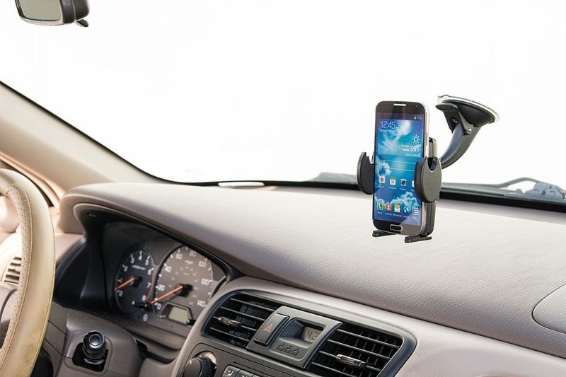 ARKON Windshield and Dash Car Phone Holder Mount for iPhone X 8 7 6S 6 Plus 8 7 6S 6 Galaxy Note Retail Black (SM415) - Image 2