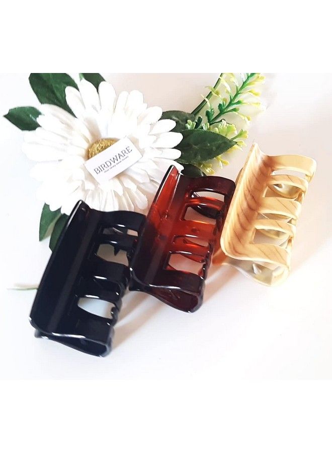 BIRDWARE Big Size Hair Clutcher/Clip/Claw For Women And Girl For Daily Use Standard Material & Multi Color (Dsg_2) - Image 1