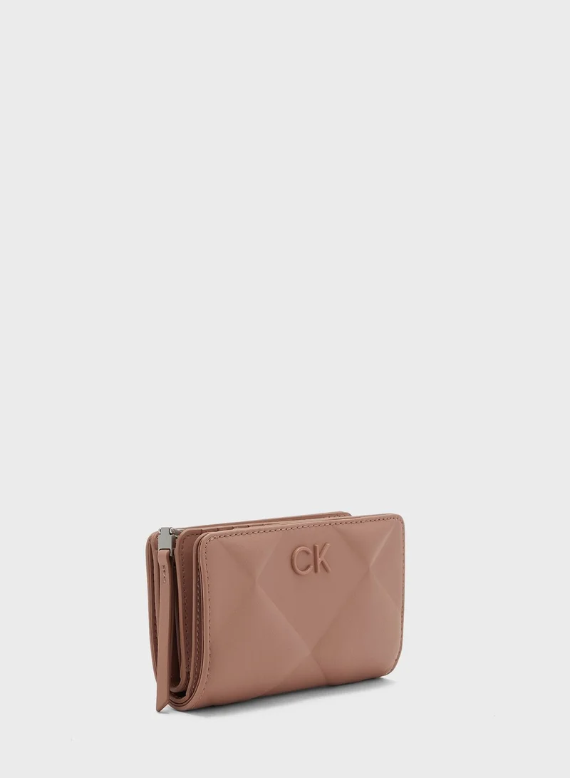 CALVIN KLEIN Re-Lock Quilt Bifold Wallet