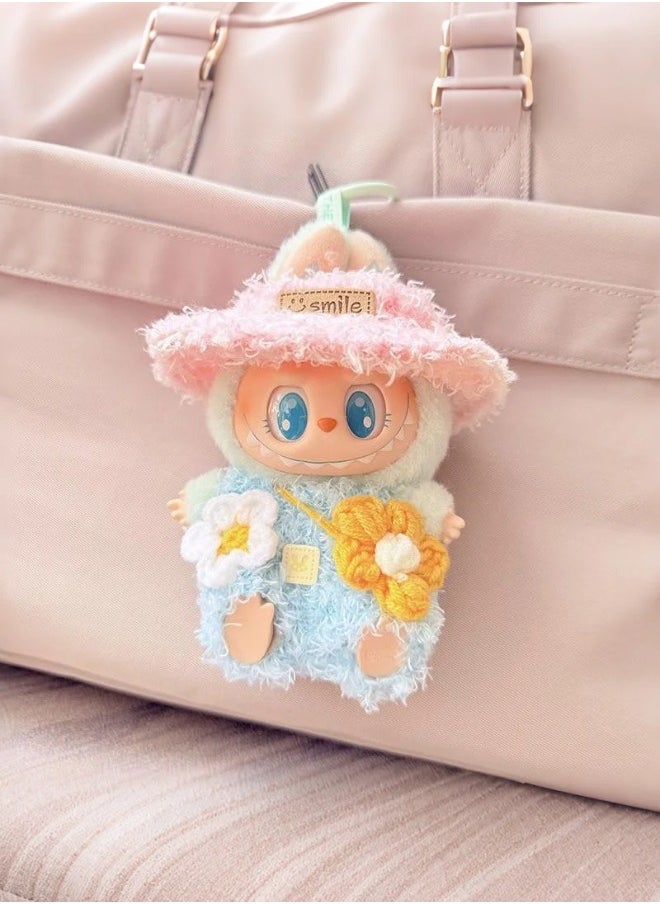 Paka Rabbit Labubu Doll Clothes,Labubu Clothes,Handmade Crochet Doll Clothes, for 6.7 Inch Doll,High Quality Labubu Clothes with Accessories,Elegant Clothes for Labubu Dolls  - Image 3