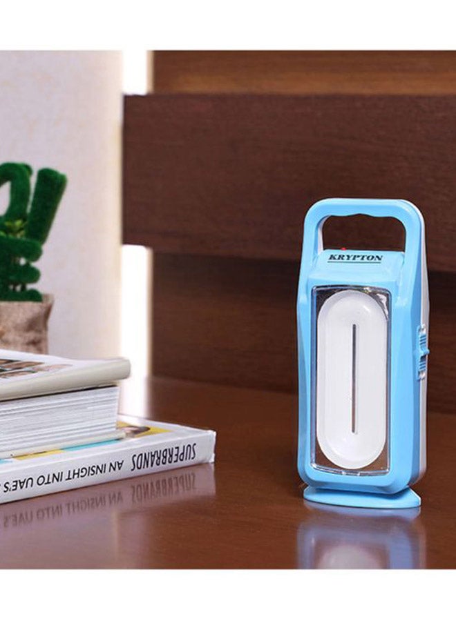 KRYPTON Rechargeable Led Emergency Light Blue/White - Image 4