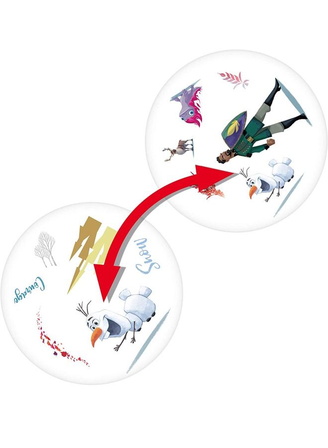 DOBBLE Spot It, Frozen II Card Game, Matching Game, Fun Kids Game for Family Game Night, Travel Game for Kids, Great Gift for Kids, Age 4+, 2 to 5 Players Average Playtime 15 Minutes - Image 3