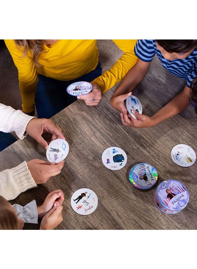 DOBBLE Spot It, Frozen II Card Game, Matching Game, Fun Kids Game for Family Game Night, Travel Game for Kids, Great Gift for Kids, Age 4+, 2 to 5 Players Average Playtime 15 Minutes - Image 4
