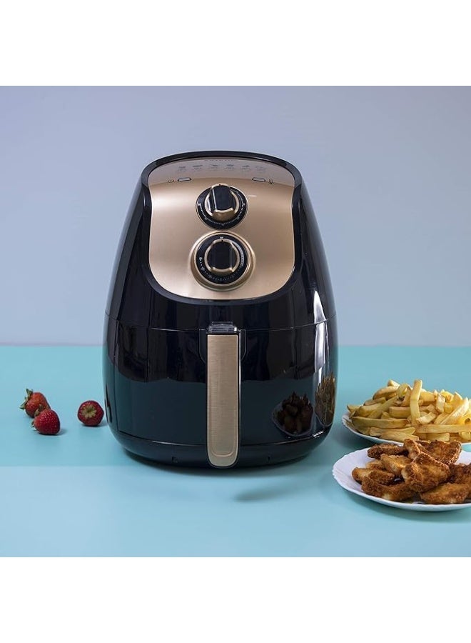 اير فراير مقلاة هوائية – 1500 وات، سعة 4.2 لتر، طهي صحي بدون زيت، تصميم عصري عملي لاكل صحى بدون دهون - Image 5
