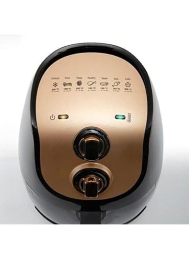 اير فراير مقلاة هوائية – 1500 وات، سعة 4.2 لتر، طهي صحي بدون زيت، تصميم عصري عملي لاكل صحى بدون دهون - Image 4
