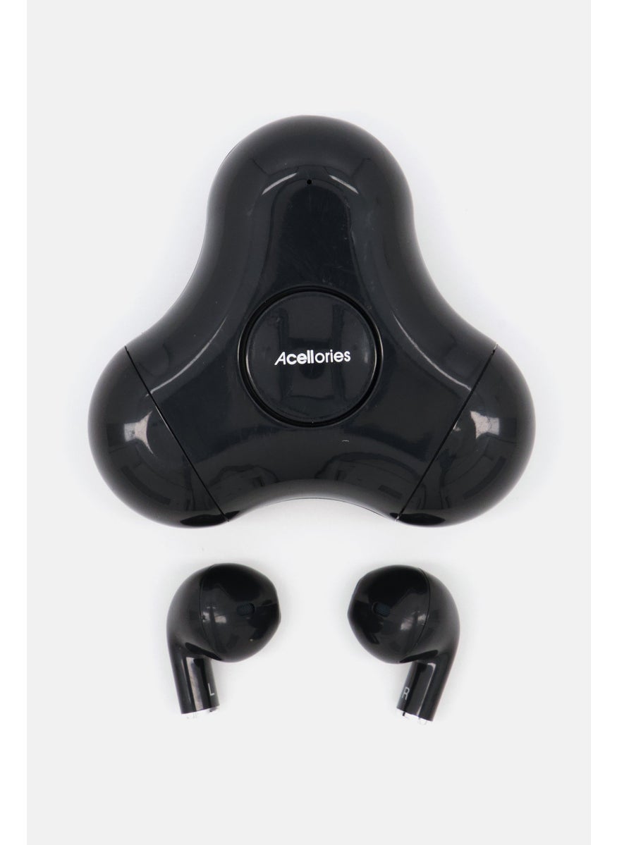 Acellories - Sound Spin True Wireless Earbuds, Black - Image 1