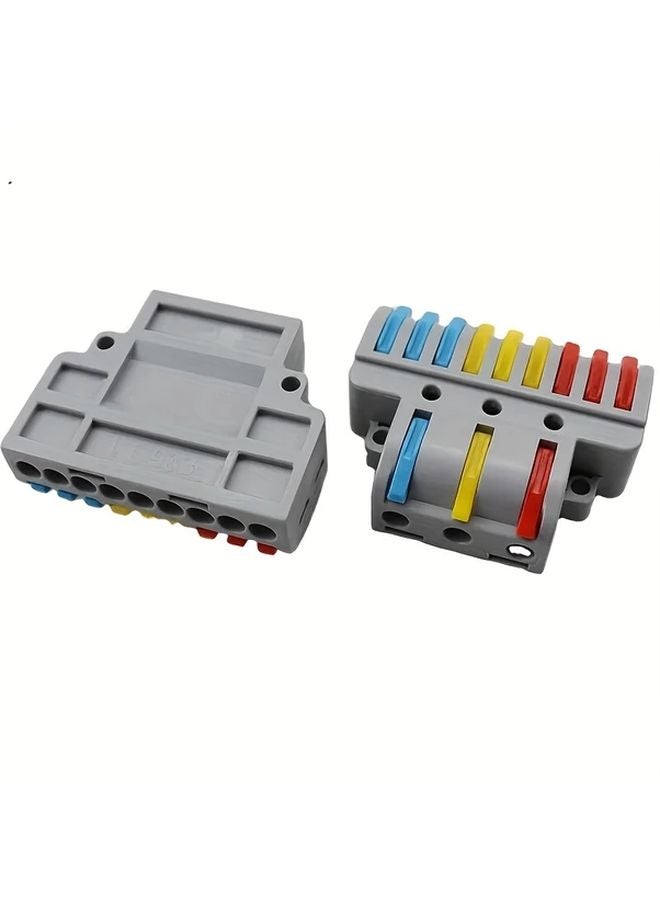 موصل كابل رمادي بالدفع LT933 متين بلاستيك صناعي توصيل كهربائي 1 قطعة - Image 4