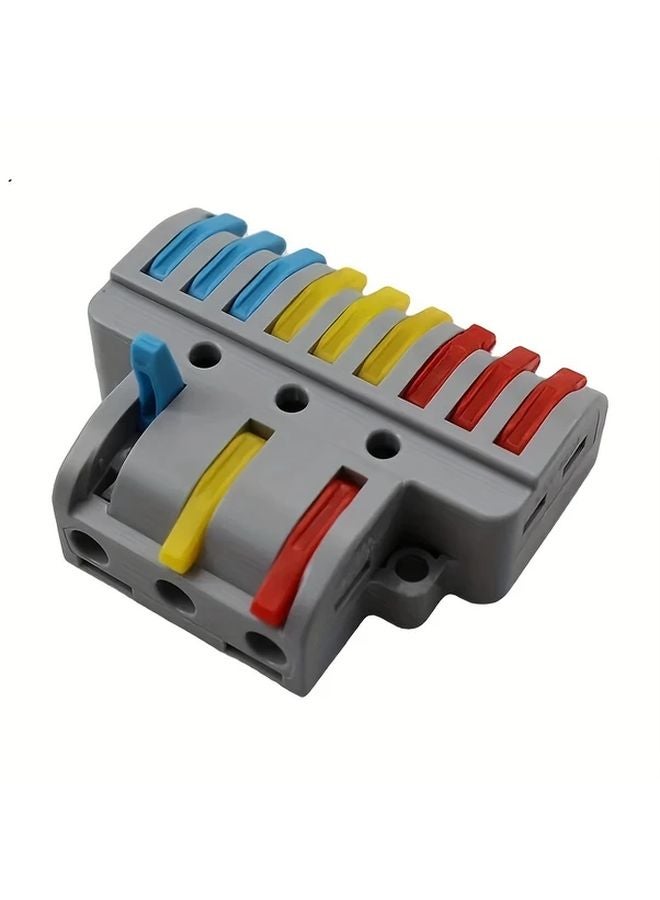 موصل كابل رمادي بالدفع LT933 متين بلاستيك صناعي توصيل كهربائي 1 قطعة - Image 5