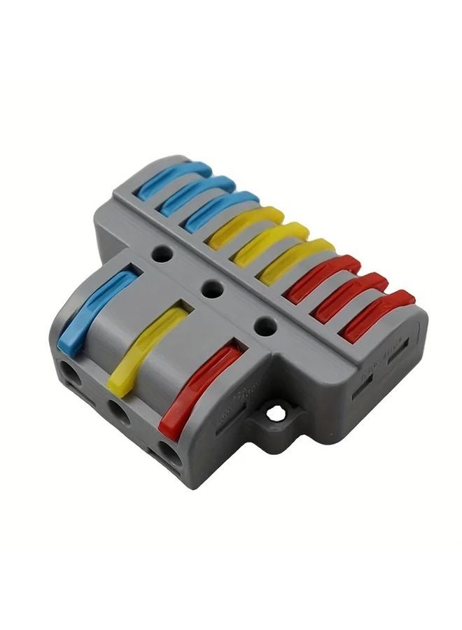 موصل كابل رمادي بالدفع LT933 متين بلاستيك صناعي توصيل كهربائي 1 قطعة - Image 2