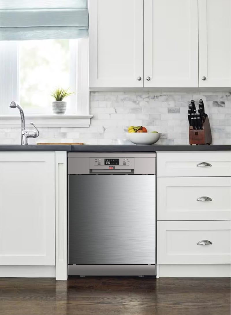 General Lines Dishwasher - 15 places - 6 programs - Automatic door opening - Interior lighting - GLDW1507S  - Image 5