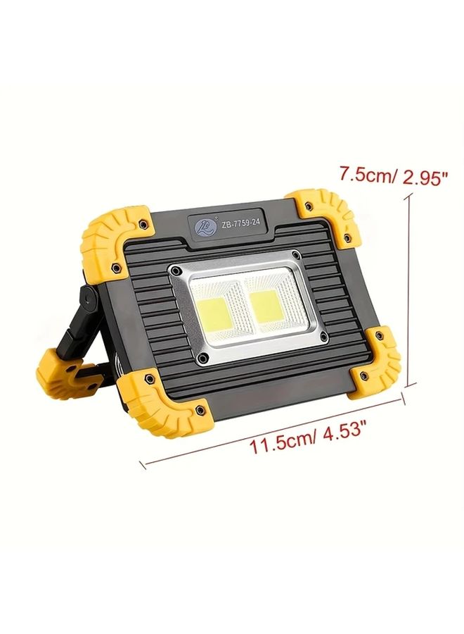 Foldable Portable Solar Panel Kit With Mini Flashlight For Camping RV Off Grid System - Image 3