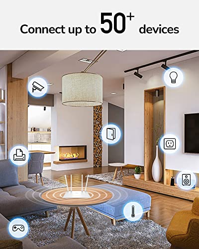 cudy موسع راوتر واي فاي ذكي Cudy AC1200، نقطة وصول، WISP، نطاق مزدوج 5GHz، LAN 10/100Mbps، 4 هوائيات 5dBi، VPN، واي فاي ضيف، وضع AP، WR1200 - Image 5