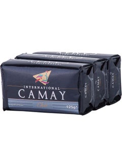 Camay Chic bar Soap International Softly Scented Body Bath 125g 44oz 3 Pack