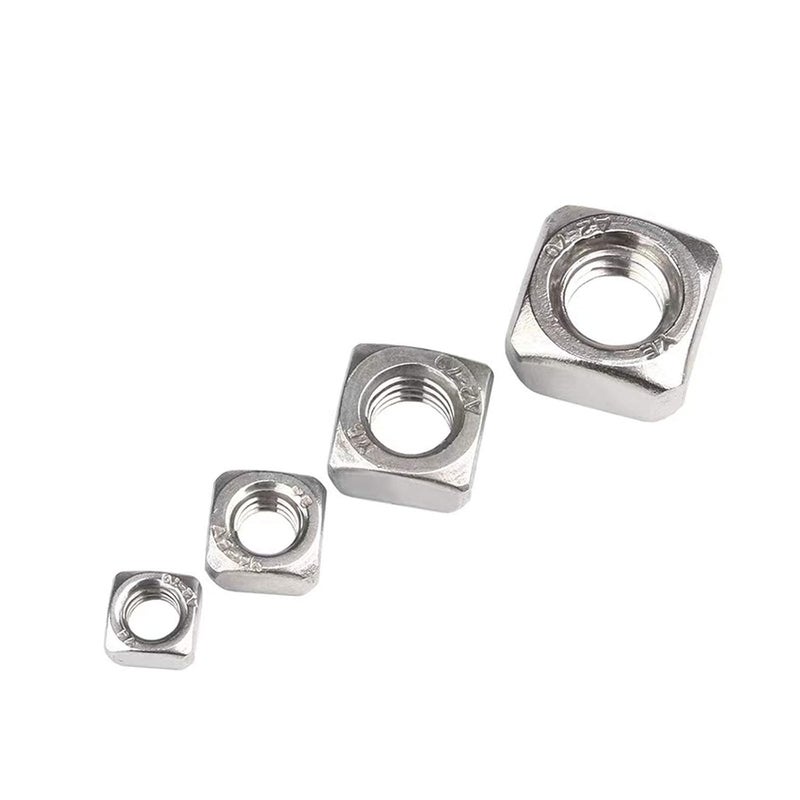 Still Awake M10-1.5 Square Nuts, 304 Stainless Steel Metric Coarse Thread Assortment Kit (10 Pcs) - Image 4
