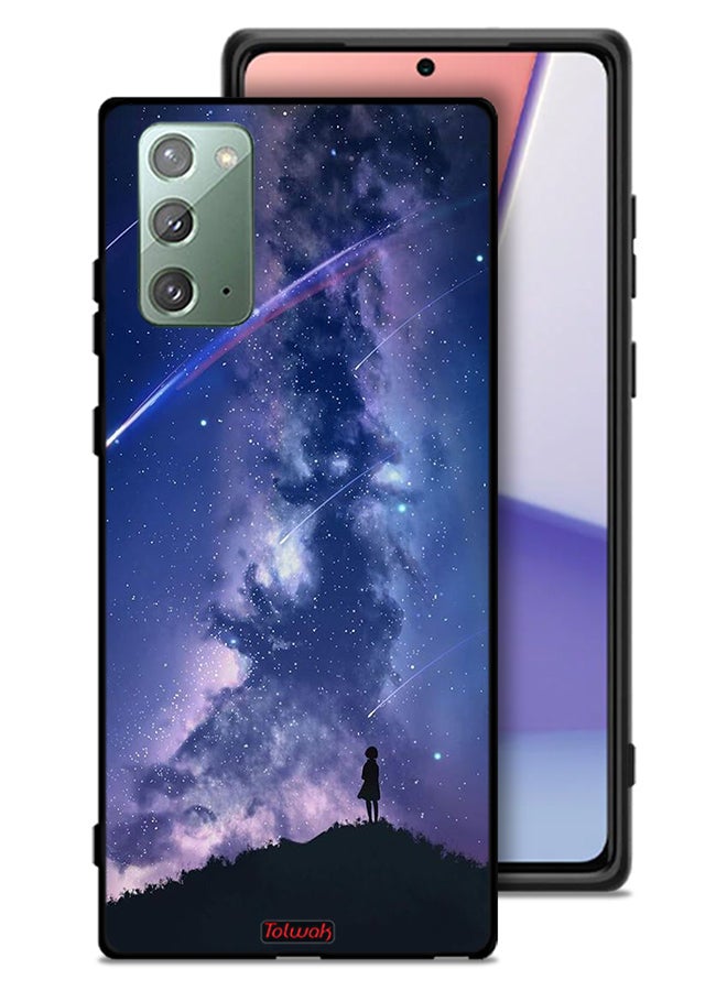 Tolwak Samsung Galaxy Note 20 Protective Case Cover Moving Stars - Image 1