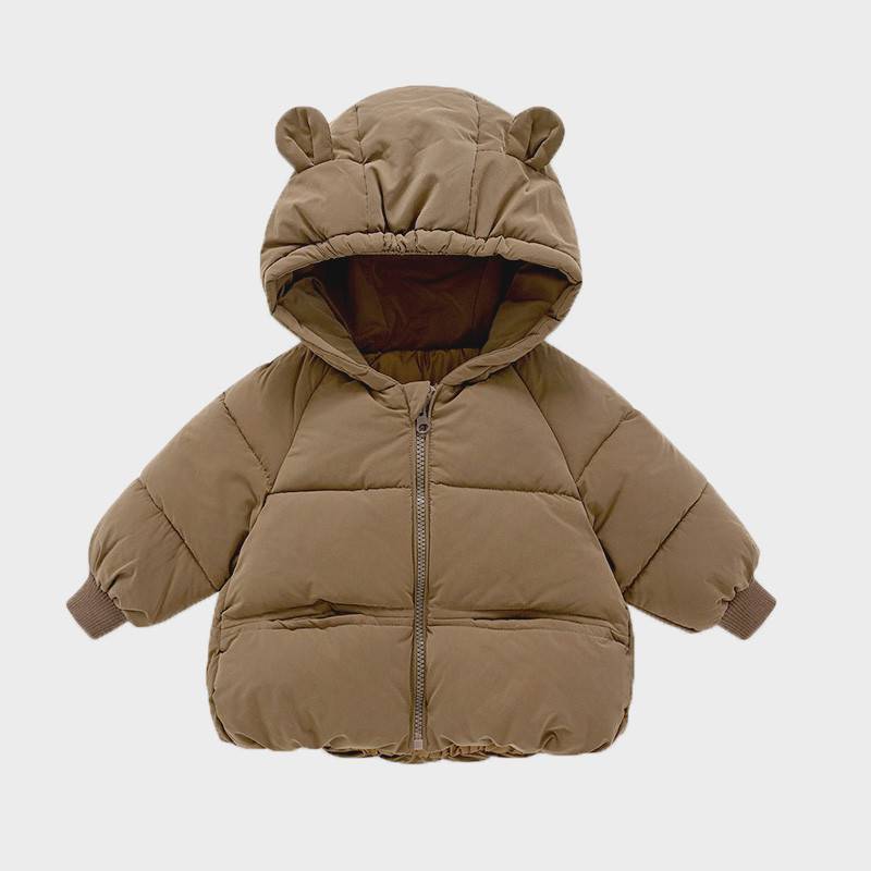 New Children'S Cotton-Padded Jacket Small And Medium-Sized Children'S Hooded Cotton-Padded Coat For Boys And Girls Baby'S Cotton-Padded Coat In Thickened Coat - Image 1
