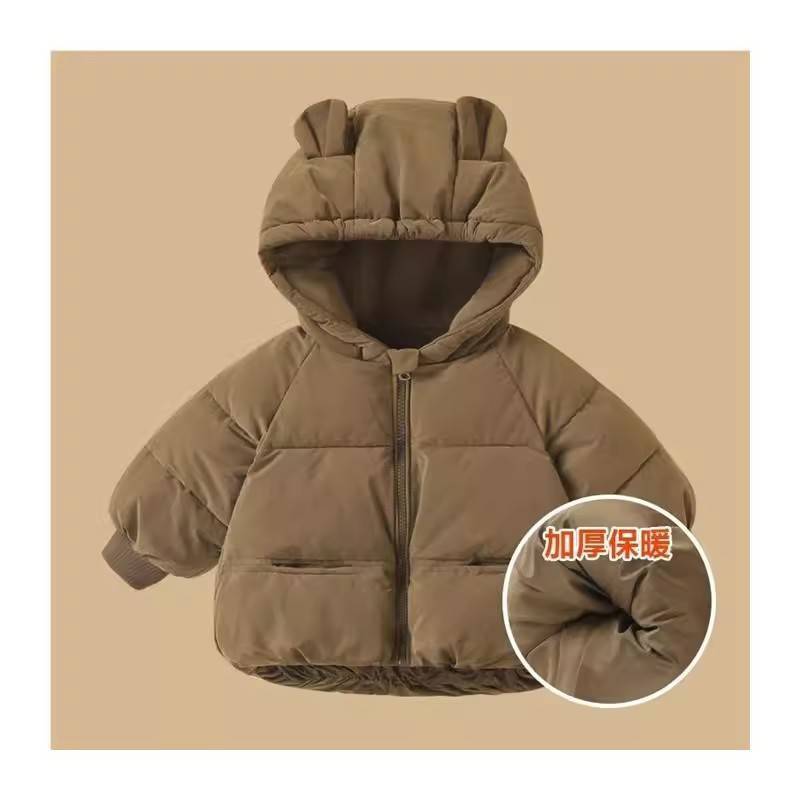 New Children'S Cotton-Padded Jacket Small And Medium-Sized Children'S Hooded Cotton-Padded Coat For Boys And Girls Baby'S Cotton-Padded Coat In Thickened Coat - Image 4