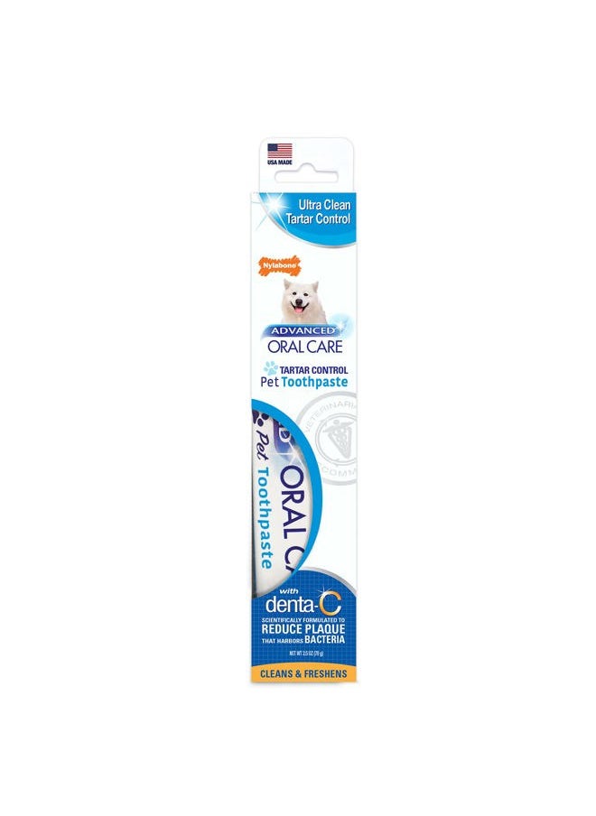 Nylabone Advanced Oral Care Tartar Control Dog Toothpaste Original 2.5 oz. (1 Count)  - Image 1