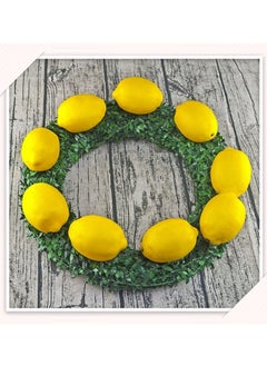 Beauenty 10pcs Artificial Fake Lemon,lifelike Fake Fruit,used For Home Decoration,bedroom,kitchen,living Room,dining Table,Party Decoration,fashion Decoration Crafts (yellow)  - Image 5