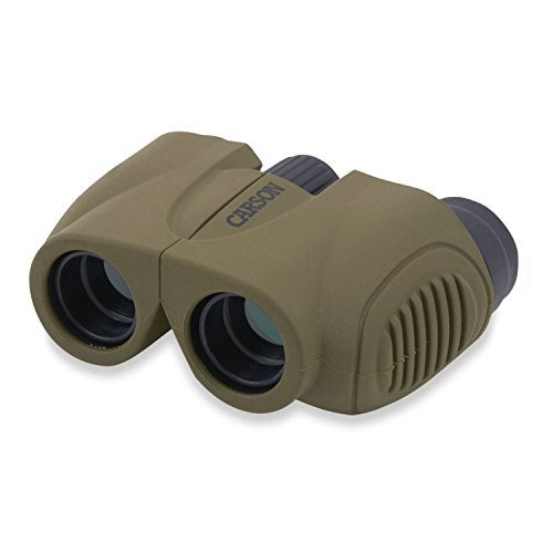 Carson Hornet 8x22mm Lightweight and Compact Binoculars for Bird Watching, Sight Seeing, Surveillance, Safaris, Concerts, Sporting Events, Hiking, Camping,Travel and Hunting Adventures (HT-822) - Image 1
