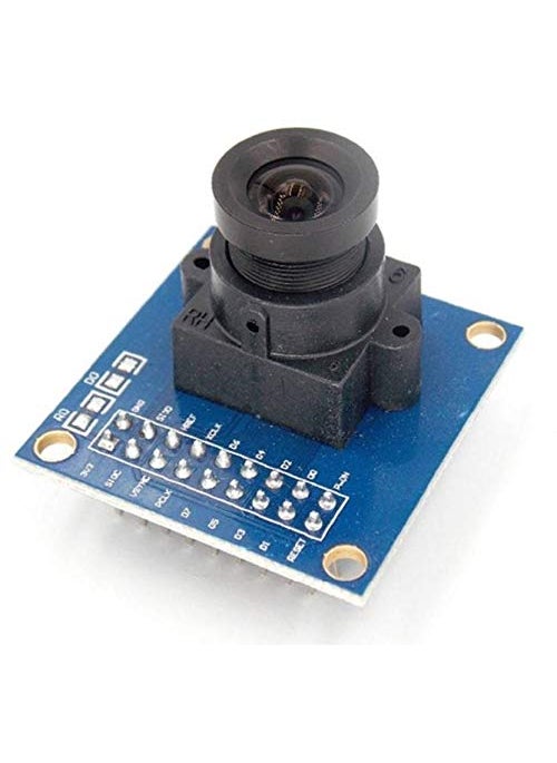 REES52 OV7670 VGA Camera Module Lens Cmos 640X480 Sccb W/ I2C Interface Auto Exposure Control Display Active -OV7670 Camera Module For A_rduino ( OV7670 Module A_rduino )