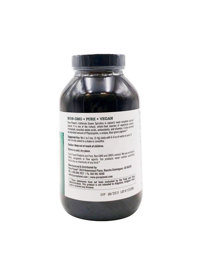 Pure Planet 100% Pure Spirulina Powder, 8 OZ - Image 2