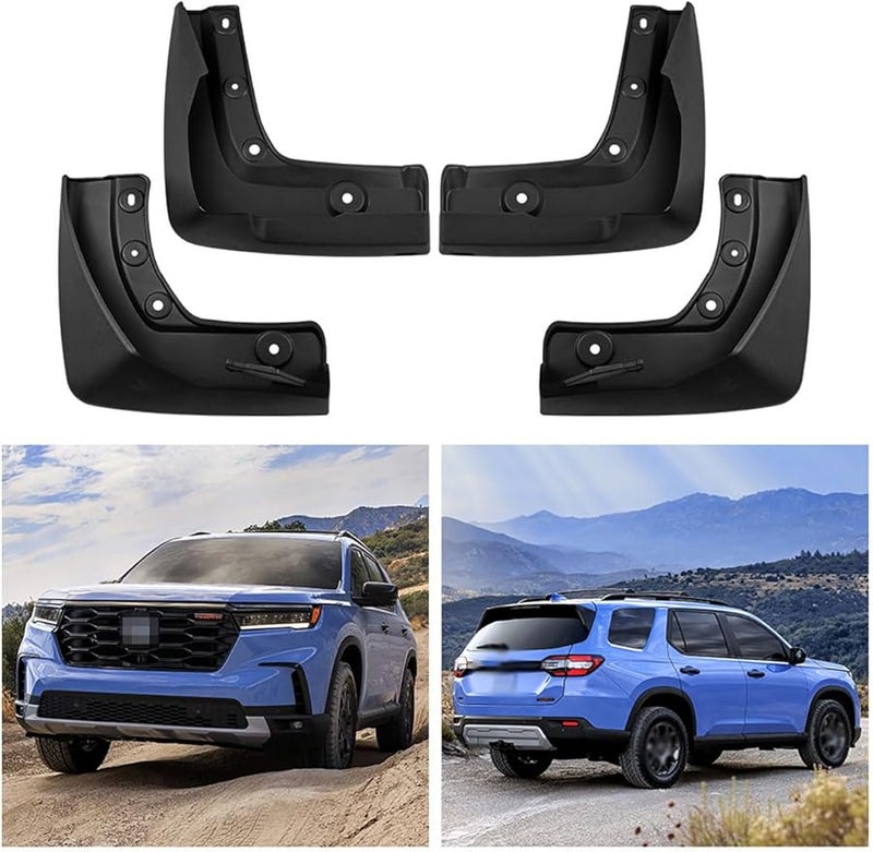 2023 2024 Honda Pilot Car Mud Flaps Waterproof Splash Protection Fender Anti Collision - Image 2