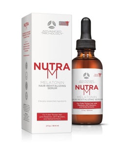 Advanced Trichology NutraM™ Hair Growth Serum – Dermatologist Tested, Approved* by American Hair Loss Association | Scalp DHT Blocker for Thinning Hair Men and Women, Backed by 20 Years of Hair Regrowth Clinic Experience  - Image 1