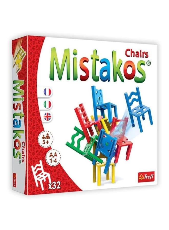 Trefl Mistakos Chair on Chair Game - 32 Pieces - Image 2