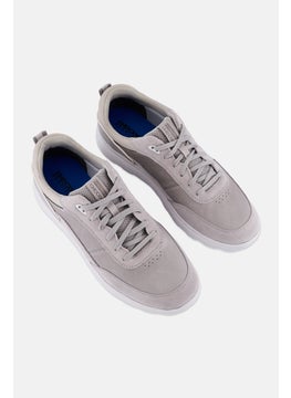 GEOX Men Lace Up Casual Shoes, Light Grey  - Image 4