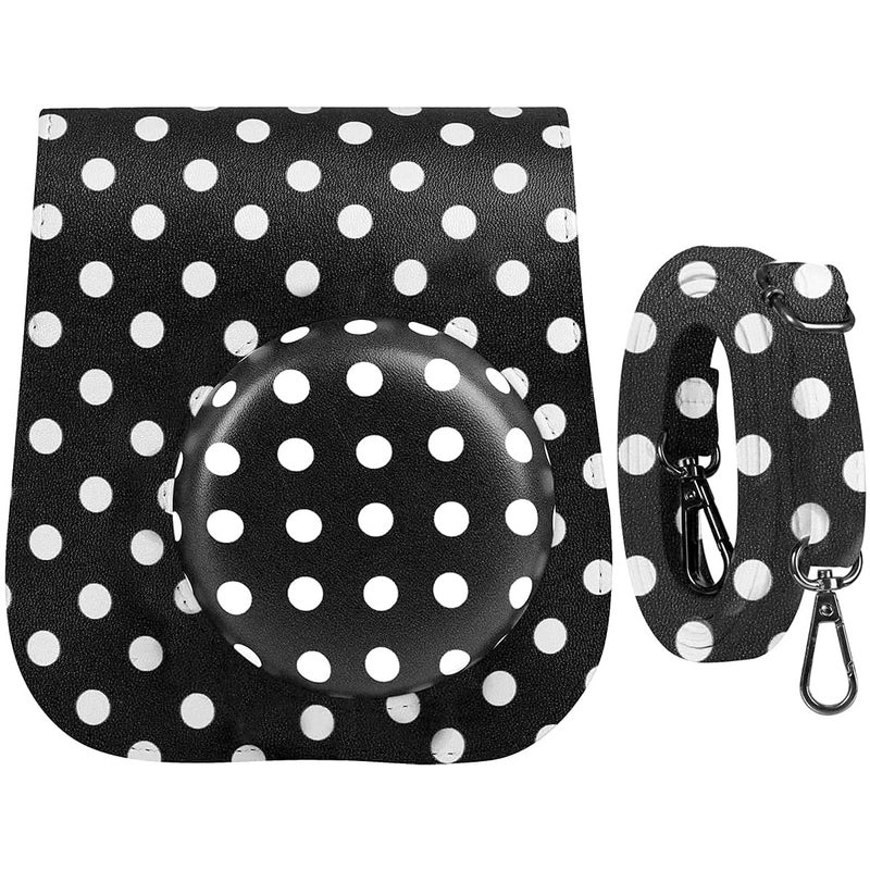FotoCart Camera Compact Bag for Instax Mini 11 Instant Camera and Also use with Mini 8, Mini 9 & Mini 10 Instax Camera (Black) (DOT Black) - Image 5