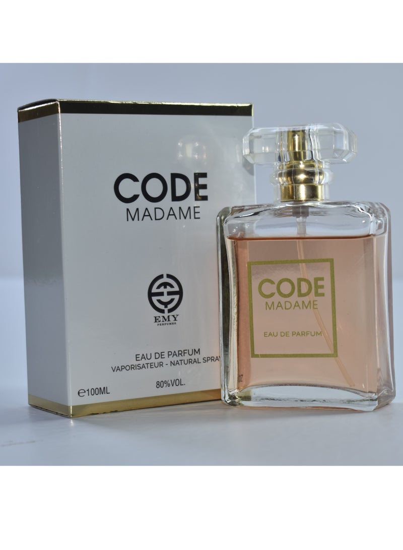 EMYC Code Madame Perfume Pour Femme 100ml - Image 1