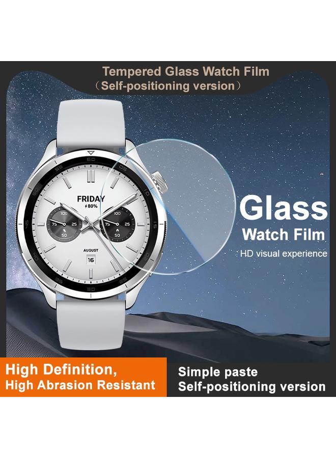 erorex For Xiaomi Watch S4 Tempered Glass Watch Film, Self-Positioning Version - Image 3