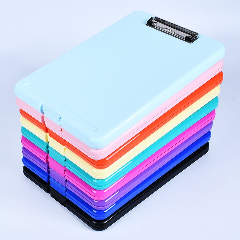 Multi-Functional Folder With Pen Slot Writing Pad Large Capacity Test Paper Data Storage Box Office Learning File Box - Image 3