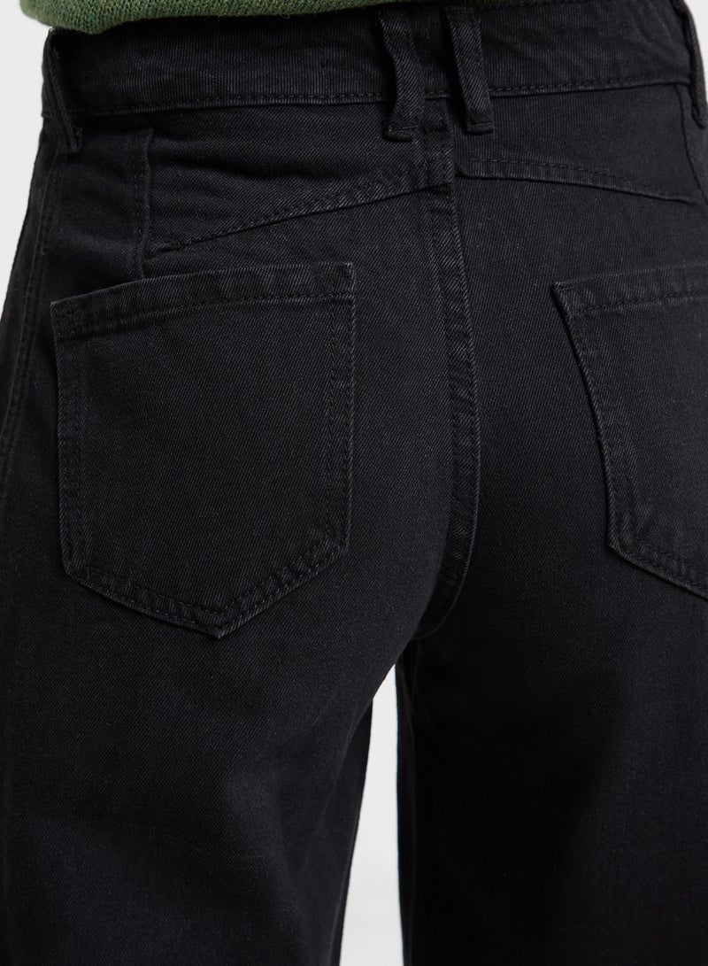 Ginger Wide Leg Crop Jeans  - Image 5