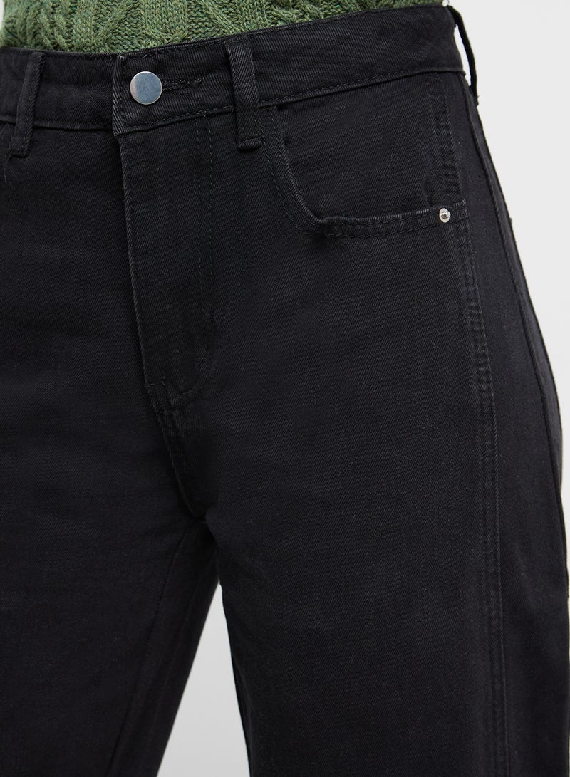 Ginger Wide Leg Crop Jeans  - Image 4
