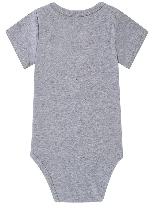 Lovefairy Baby Outfits Newborn Boys Girls Bodysuits Unisex Short Sleeve Clothes Funny Romper Pack My Diaper Bag I'm Going to the Car Show 3-6 Months - Image 4