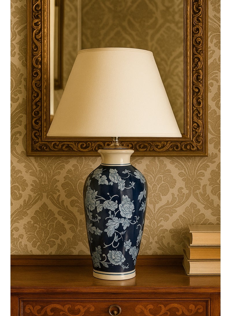 Roza lighting Bleu Blanc Dos Table Lamp - Image 5
