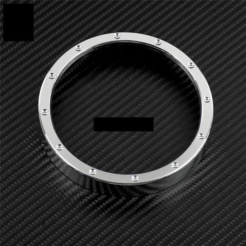 QASULER Motorcycle Speedometer Trim Bezel Ring - Image 1