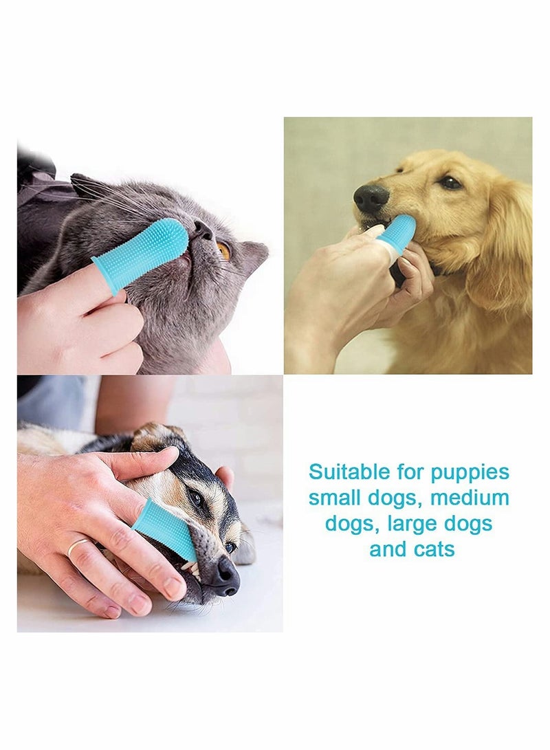 Dog Finger Toothbrush, KASTWAVE 360º Silicone Pet Toothbrushes - Image 4