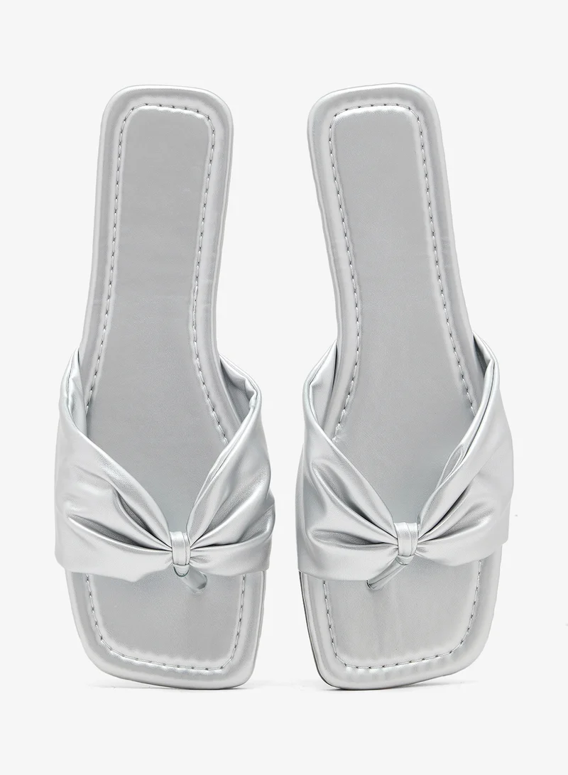 Ella  Wrap Tie Flat Sandals for Women | Best Price UAE