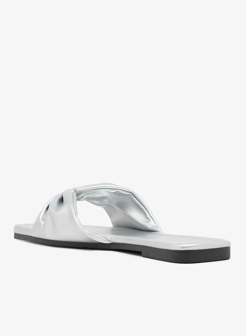 Ella  Wrap Tie Flat Sandals for Women | Best Price UAE