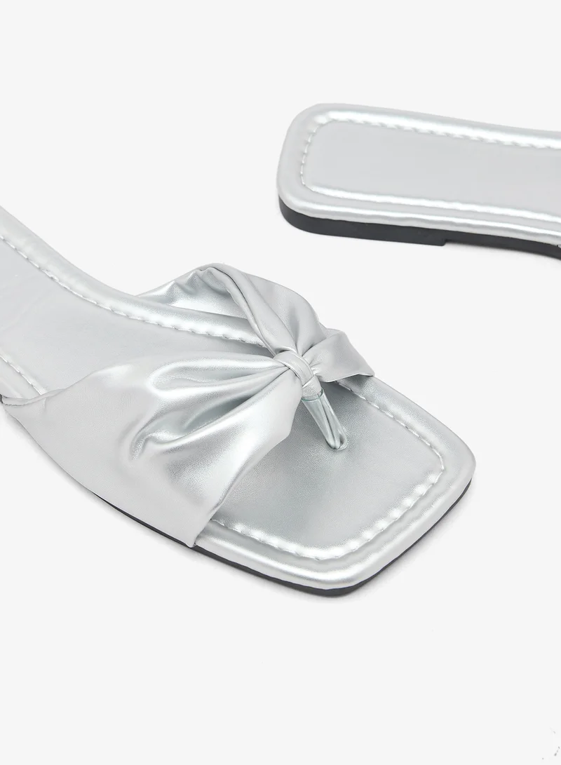 Ella  Wrap Tie Flat Sandals for Women | Best Price UAE