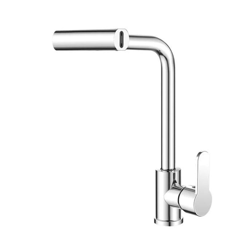 Kruvad Kitchen Sink Mixer Tap with Pull Down Sprayer Hot and Cold Rotatable 4in1 Swivel Faucet Kitchen Sink Waterfall Feature and Faucet Extender 360 Rotating Basin Sink Waterfall Tap Faucet - Image 1