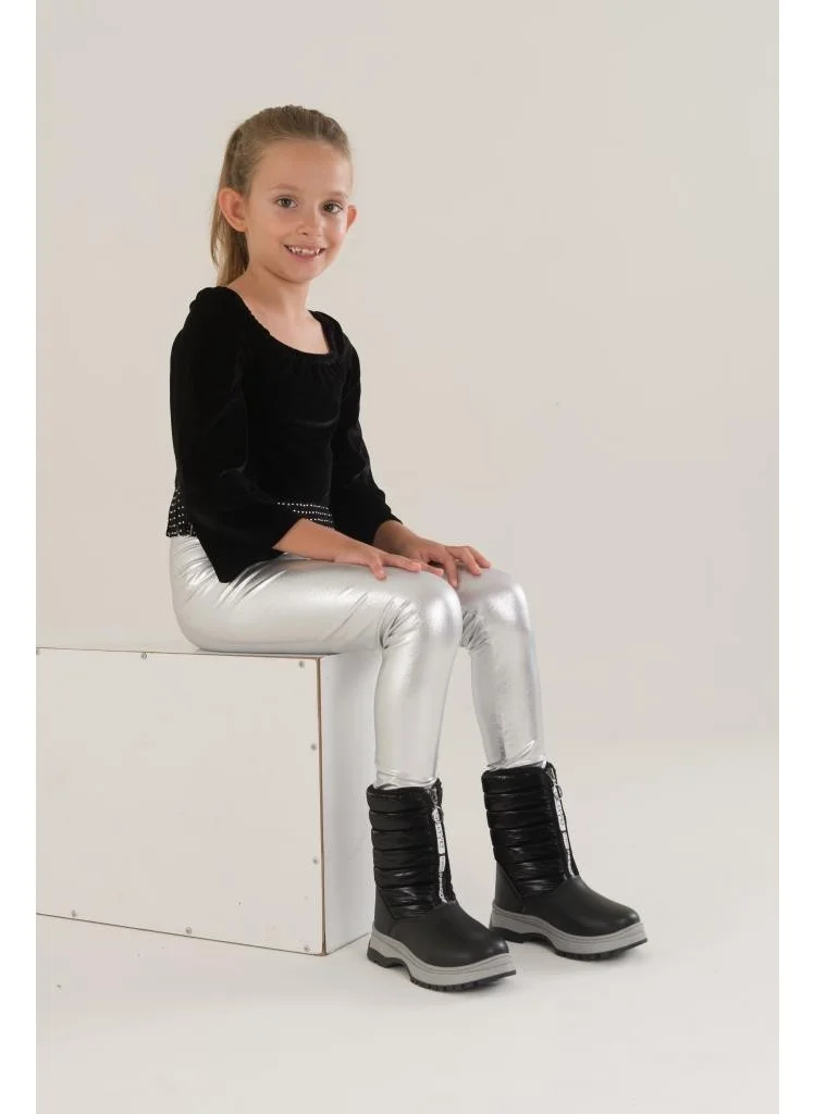 Papuçcity Arzen 02670 Girls Thermal Snow Boots