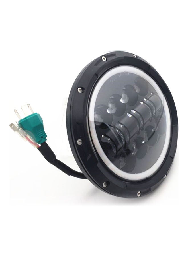 Loquat Round LED Headlight With Daytime Running Light - Image 3
