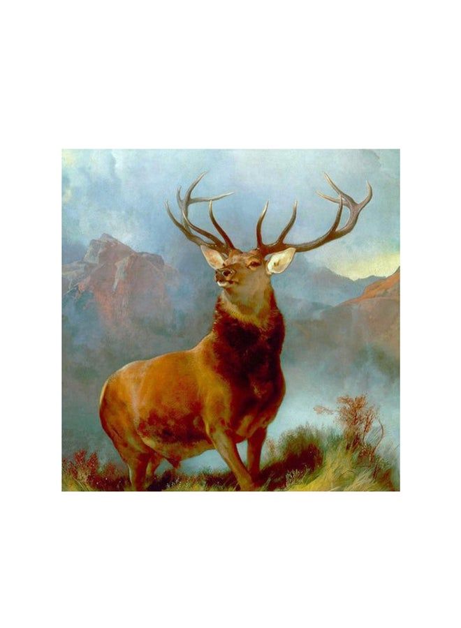RYN Animal Mdf Wall Art Multicolour 30x30centimeter - Image 2