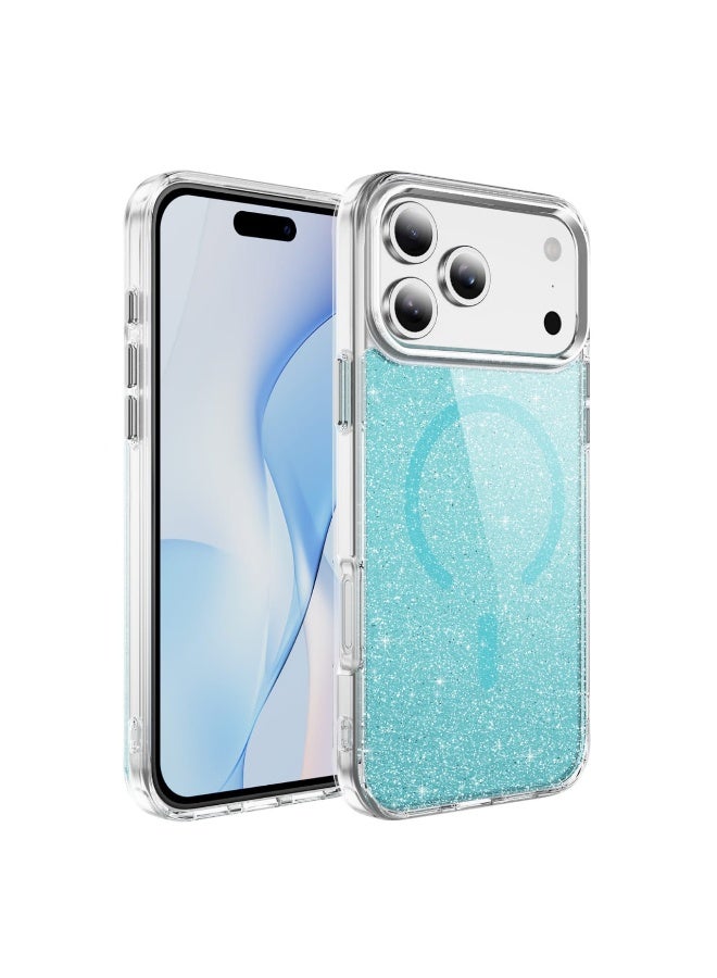 Crystal Magnetic Ring Case Compatible with iPhone 16 Pro Max - Image 1