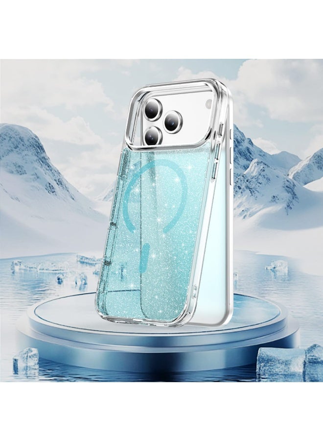 Crystal Magnetic Ring Case Compatible with iPhone 16 Pro Max - Image 2